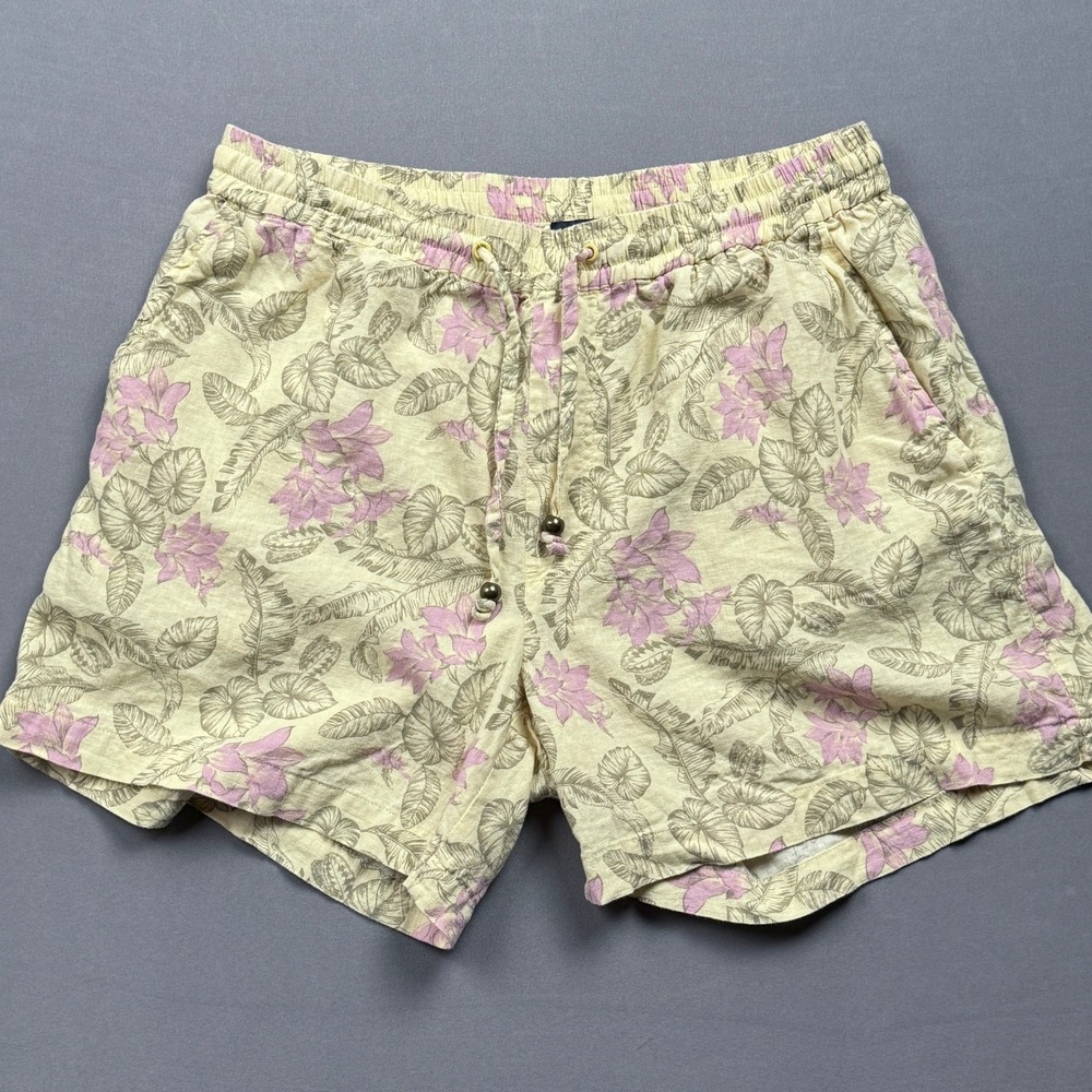 Margaritaville Island Reserve Floral‎ Print Drawstring Shorts Womens